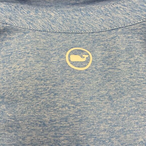 Vineyard Vines Performance‎ Polo Shirt Mens Large Blue Stripes Preppy Golf - Picture 4 of 8